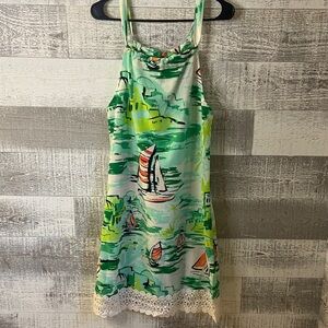 Crown and Ivy dress sailboat size medium